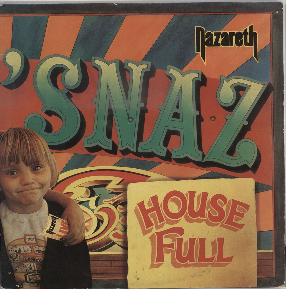 Nazareth Snaz - EX UK 2-LP vinyl set — RareVinyl.com