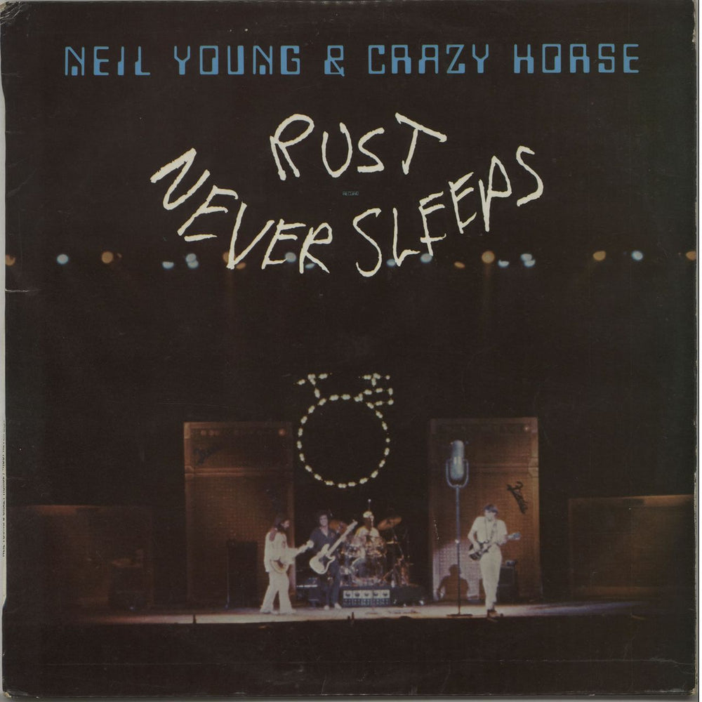 Neil Young Rust Never Sleeps Spanish vinyl LP album (LP record) S90.144