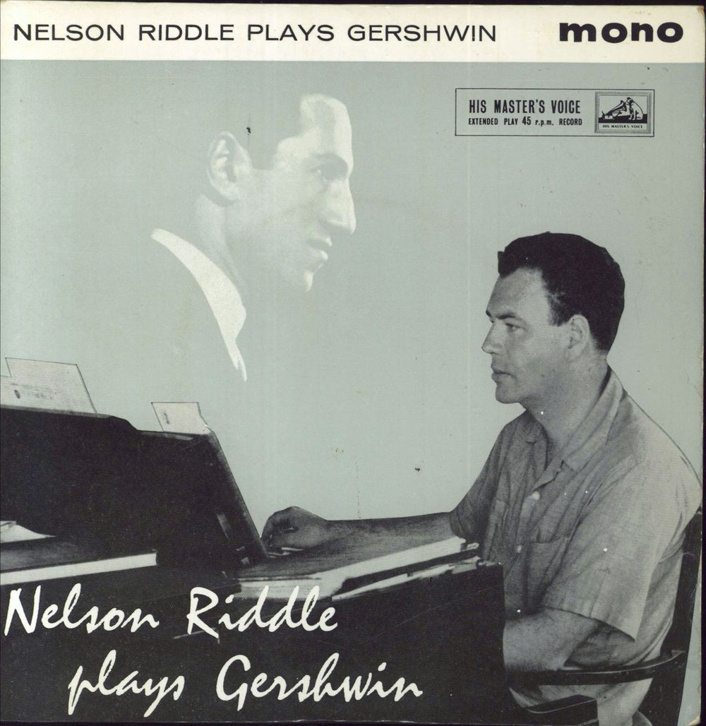 Nelson Riddle Nelson Riddle Plays Gershwin UK 7" vinyl single (7 inch record / 45) 7EG8555