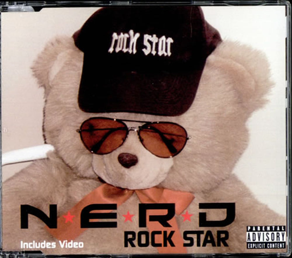 NERD Rock Star UK CD single (CD5 / 5") VUSCD253