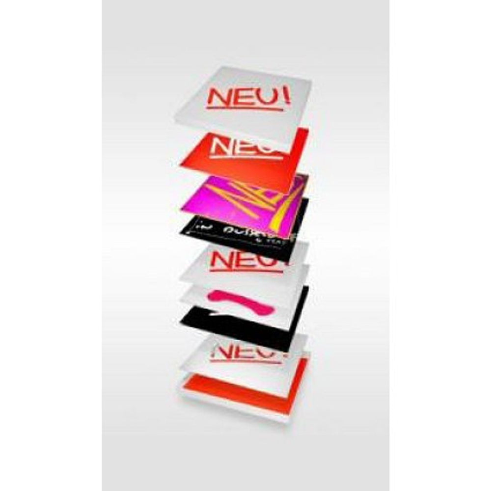 Neu Neu! Vinyl Box Set UK 4-LP vinyl album record set LPGRONV