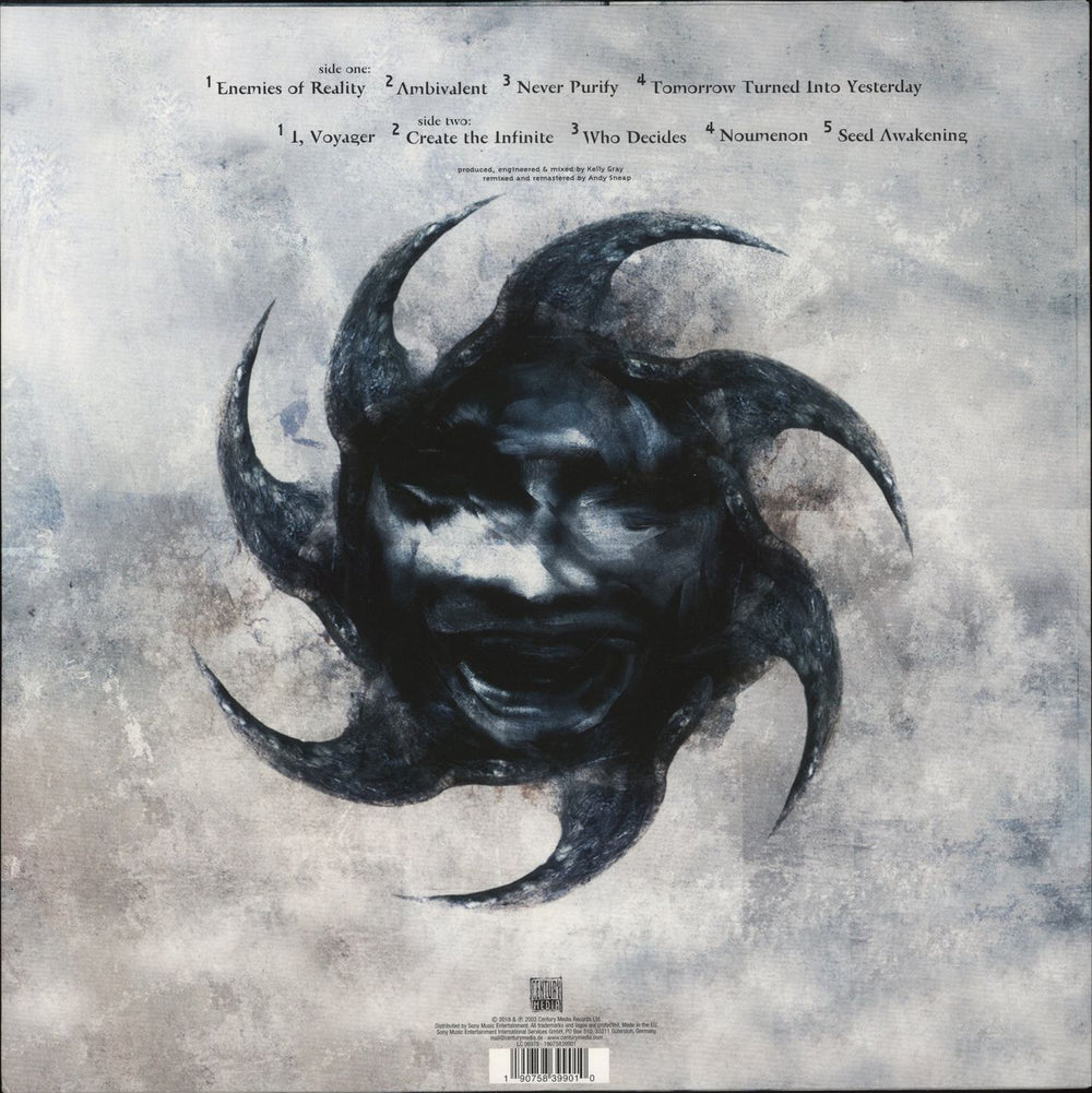 Nevermore Enemies of Reality German vinyl LP album (LP record)