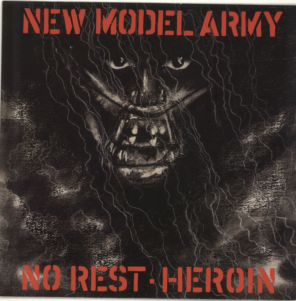 New Model Army No Rest UK 12" vinyl single (12 inch record / Maxi-single) 12NMA1