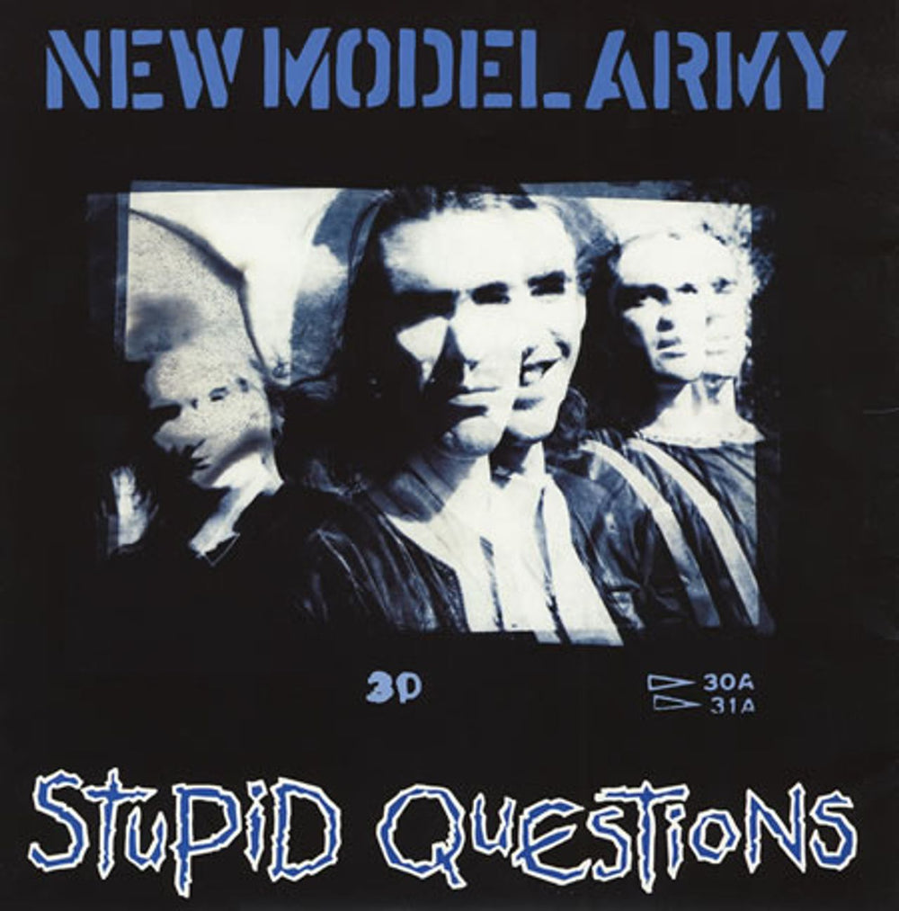 New Model Army Stupid Questions UK 12" vinyl single (12 inch record / Maxi-single) 12NMA7