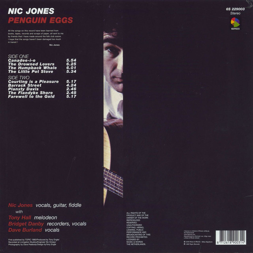 Nic Jones Penguin Eggs Dutch vinyl LP album (LP record) 8712618900314