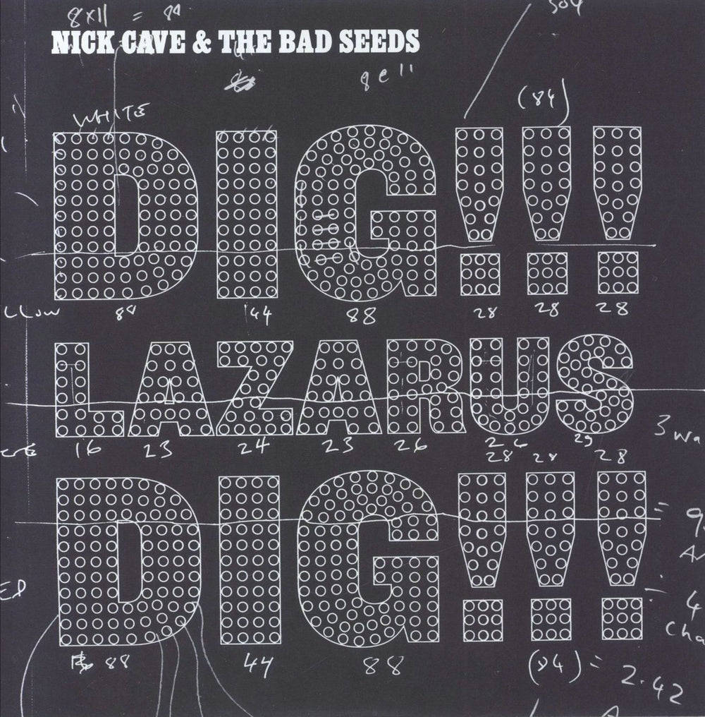 Nick Cave Dig, Lazarus, Dig!!! UK 7" vinyl single (7 inch record / 45) MUTE377