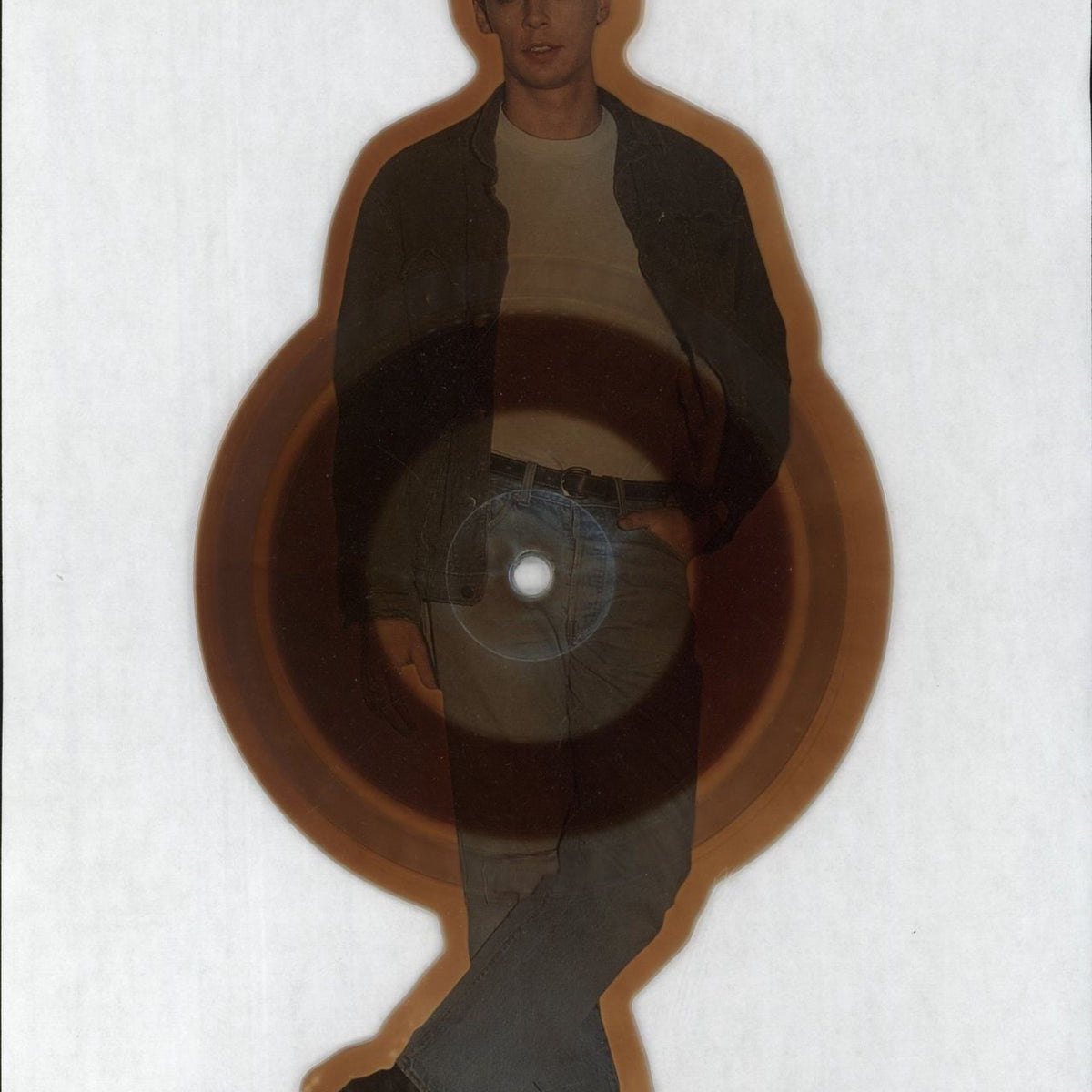 Nick Heyward Laura Tea Stained UK Shaped picture disc —