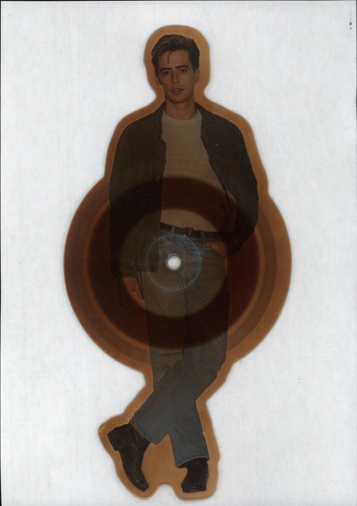 Nick Heyward Laura Tea Stained UK Shaped picture disc —