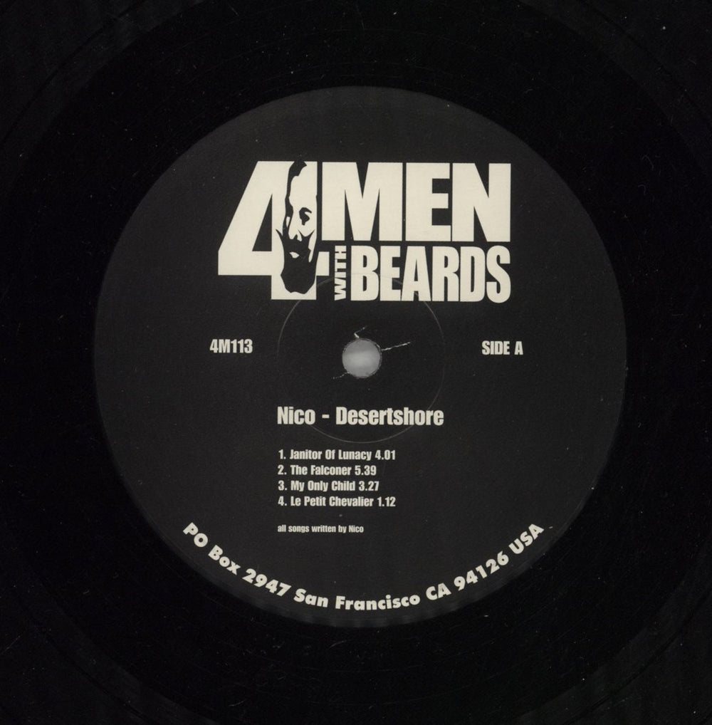 Nico Desertshore - 180gm US vinyl LP album (LP record) N-CLPDE868369