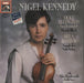 Nigel Kennedy Mainly Black and Sonata for Solo Violin UK vinyl LP album (LP record) NIGEL1