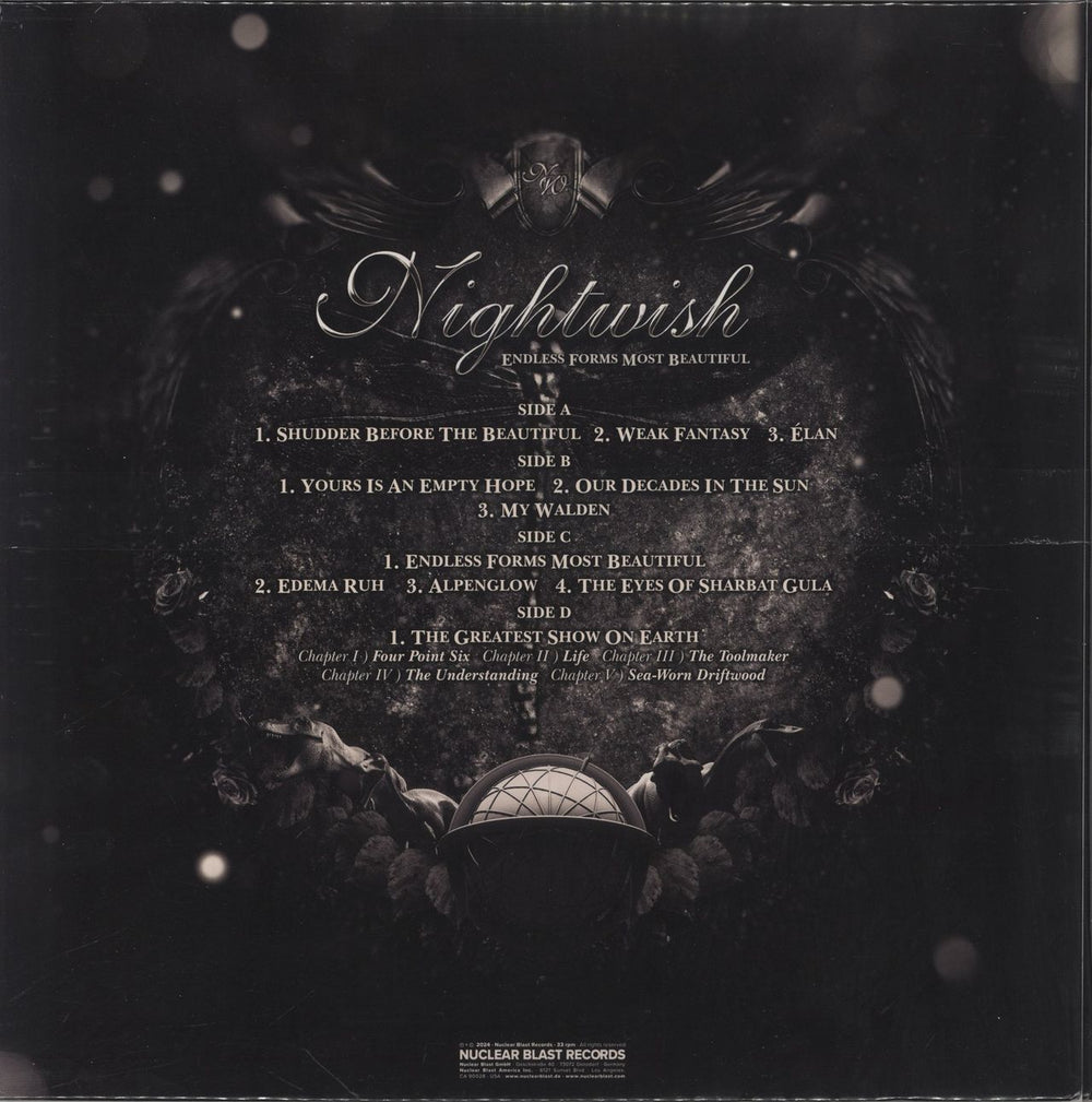 Nightwish Endless Forms Most Beautiful - Green Vinyl - Sealed US 2-LP vinyl record set (Double LP Album) NIW2LEN861922