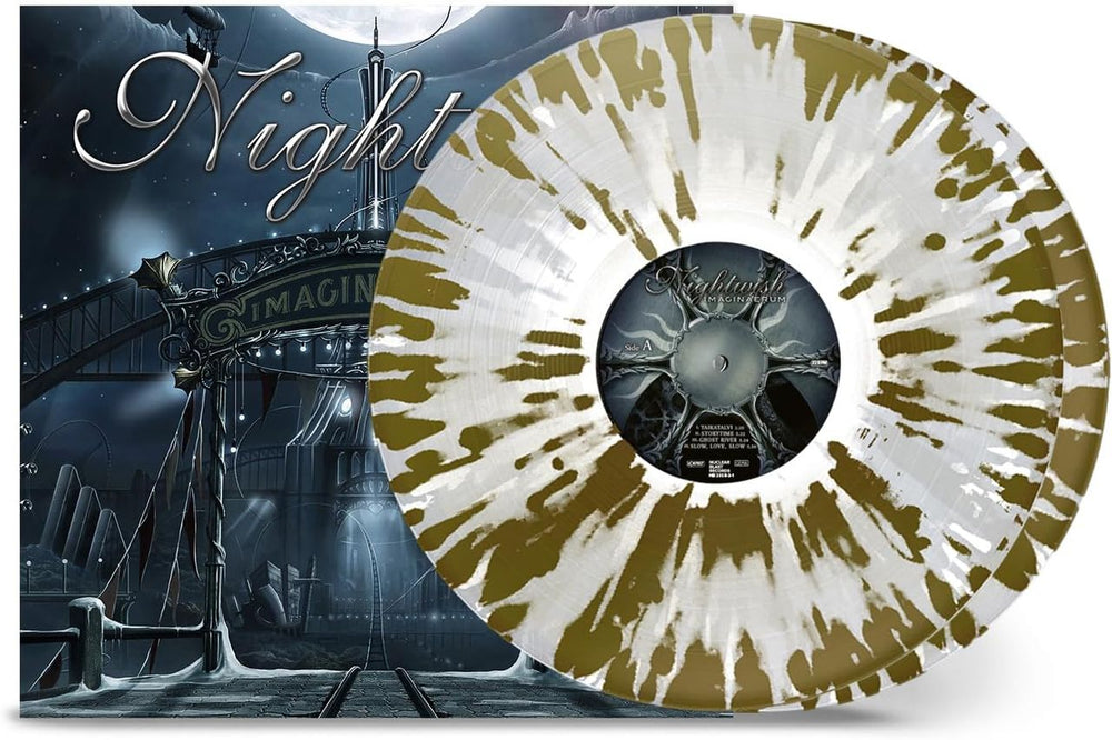 Nightwish Imaginaerum - Clear, White & Gold Vinyl - Sealed UK 2-LP vinyl record set (Double LP Album) NBR28583