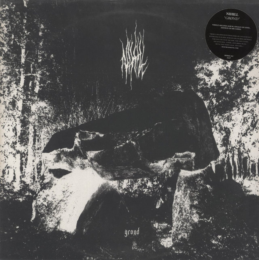 Nihill Grond US 2-LP vinyl record set (Double LP Album) HHH666-162