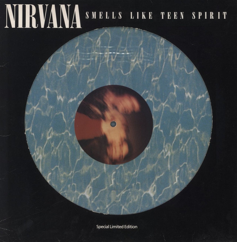 Nirvana (US) Smells Like Teen Spirit - VG UK 12" vinyl picture disc (12 inch picture record) DGCTP5