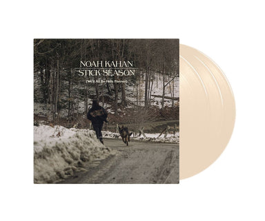 Noah Kahan Stick Season (We'll All Be Here Forever) - Opaque Bone White Vinyl - Sealed UK 3-LP vinyl record set (Triple LP Album) 602458486797