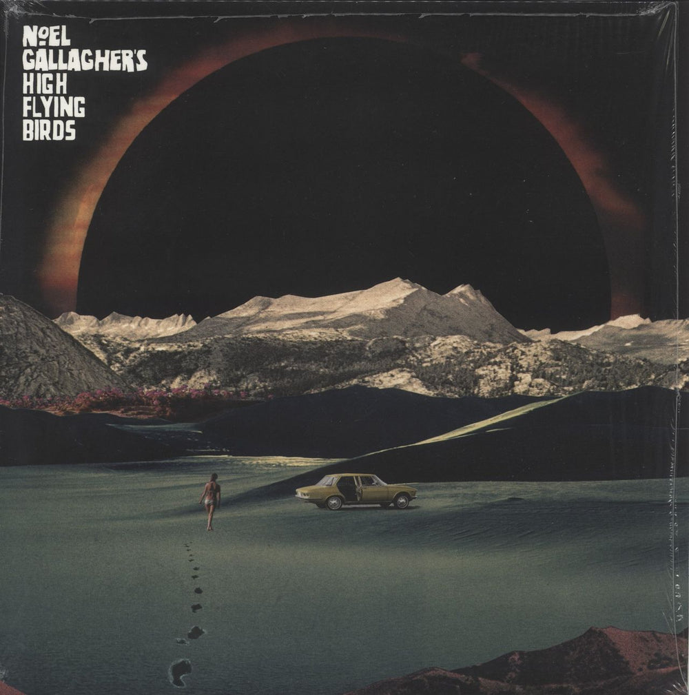 Noel Gallagher Holy Mountain - Orange Vinyl - Shrink UK 12" vinyl single (12 inch record / Maxi-single) JDNC28T