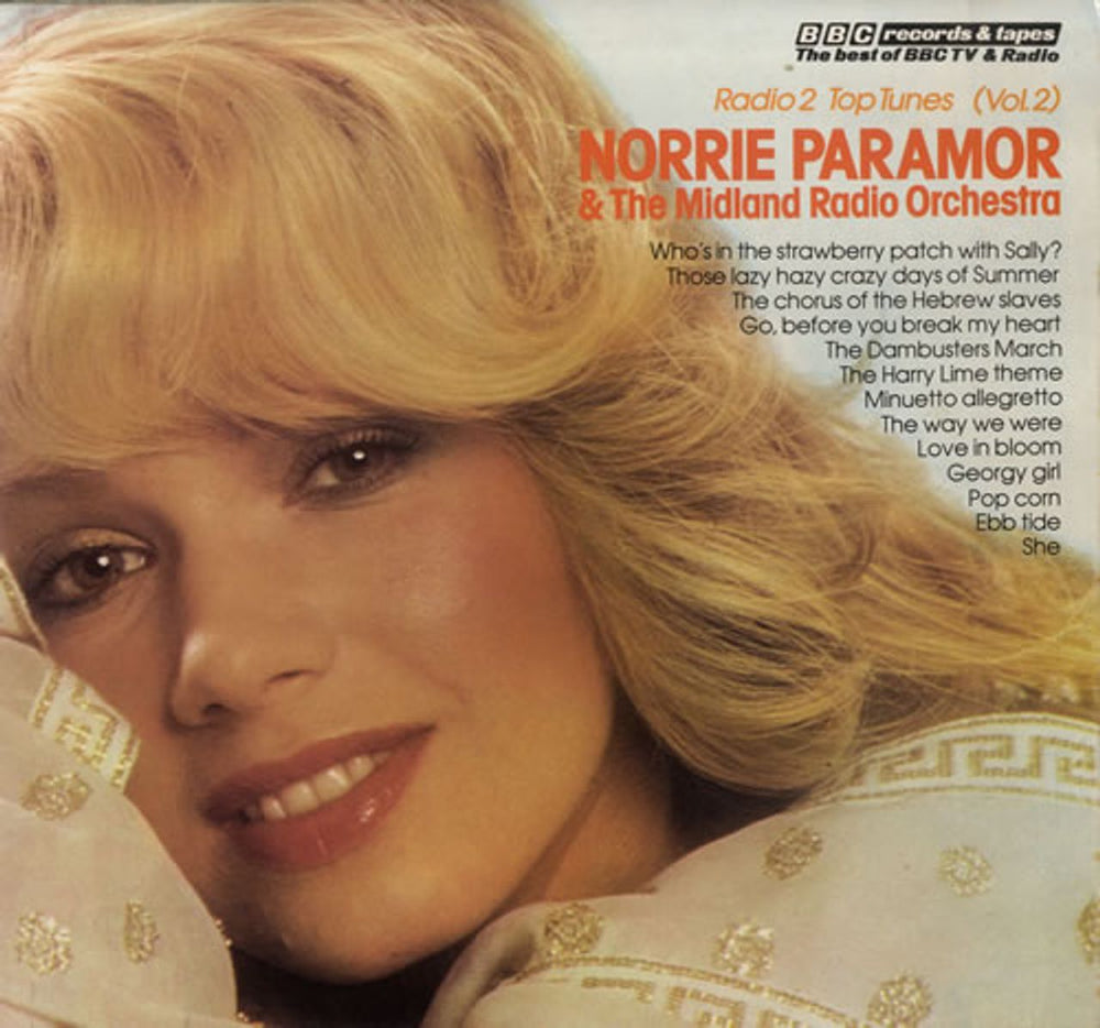 Norrie Paramor Radio 2 Top Tunes Vol. 2 UK vinyl LP album (LP record) REB202