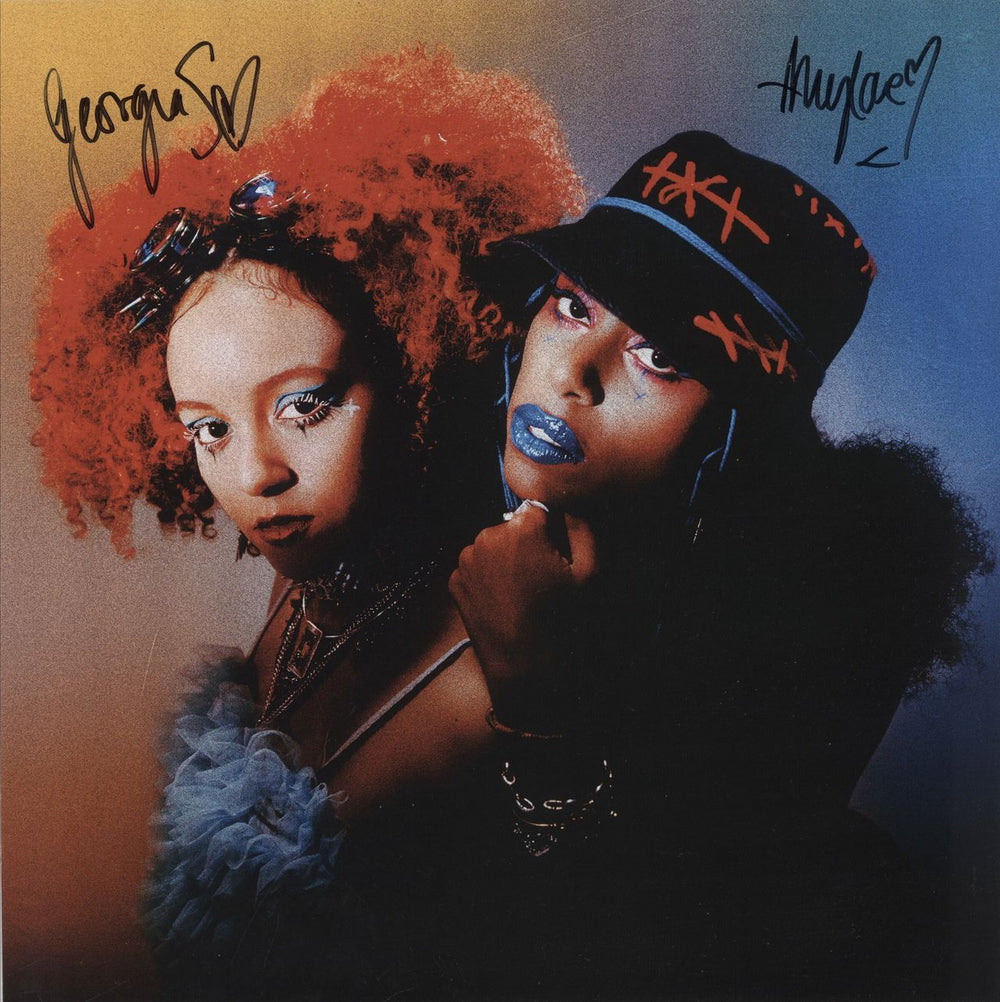 Nova Twins Supernova + Autographed Print - Sealed UK vinyl LP album (LP record) 8PXLPSU879101