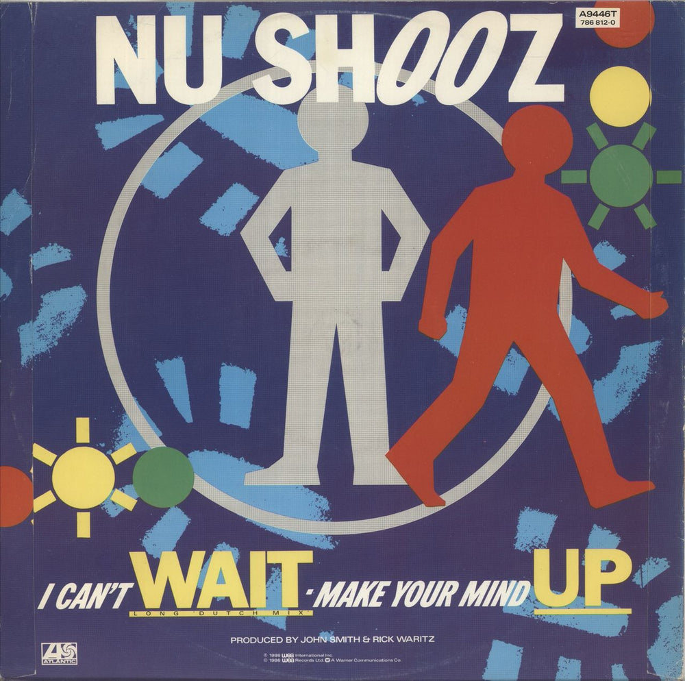Nu Shooz I Can't Wait + Sleeve UK 12" vinyl single (12 inch record / Maxi-single)