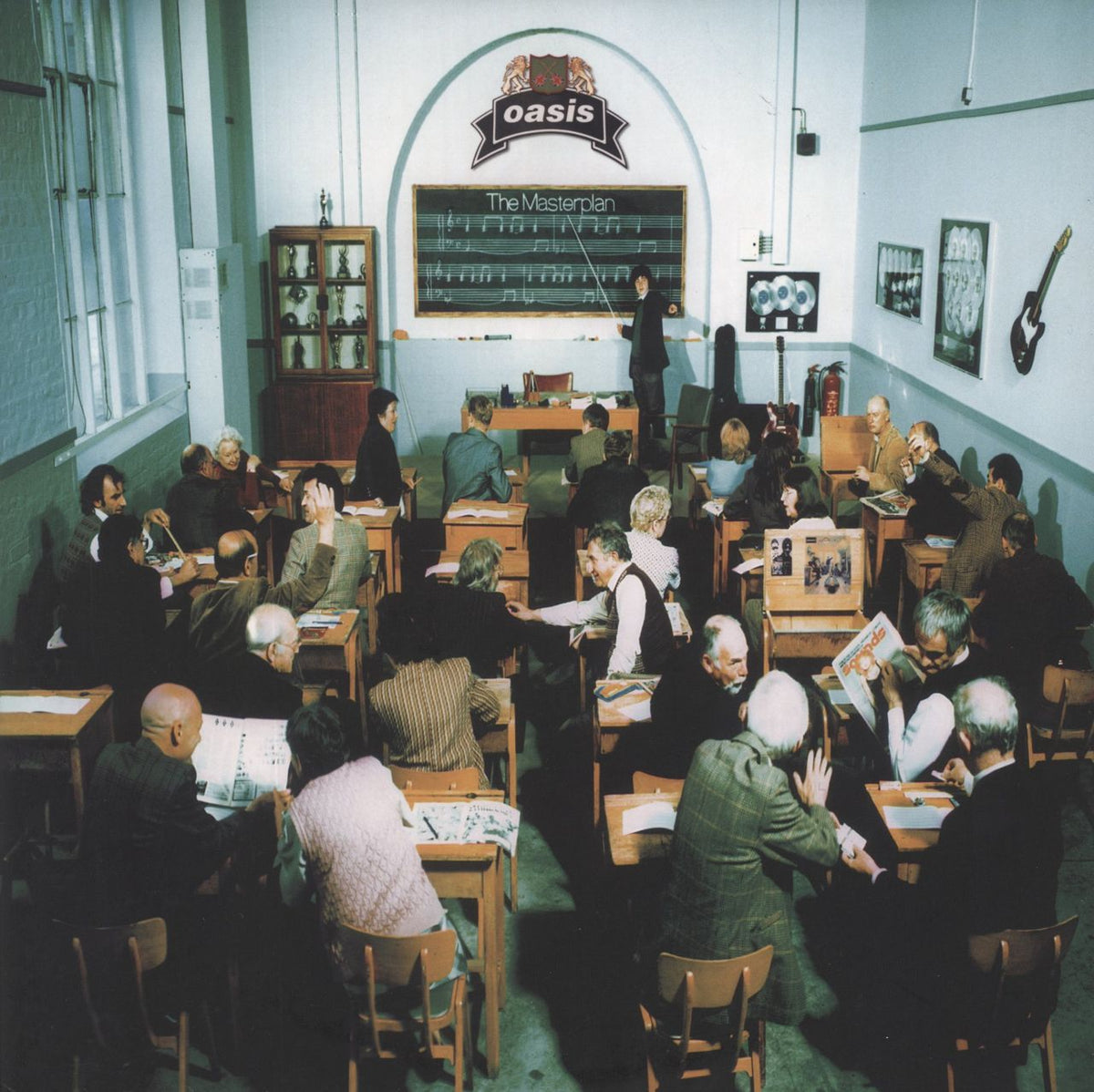 Oasis The Masterplan UK 2-LP vinyl set — RareVinyl.com