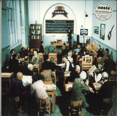 Oasis The Masterplan - VG UK 2-LP vinyl set — RareVinyl.com