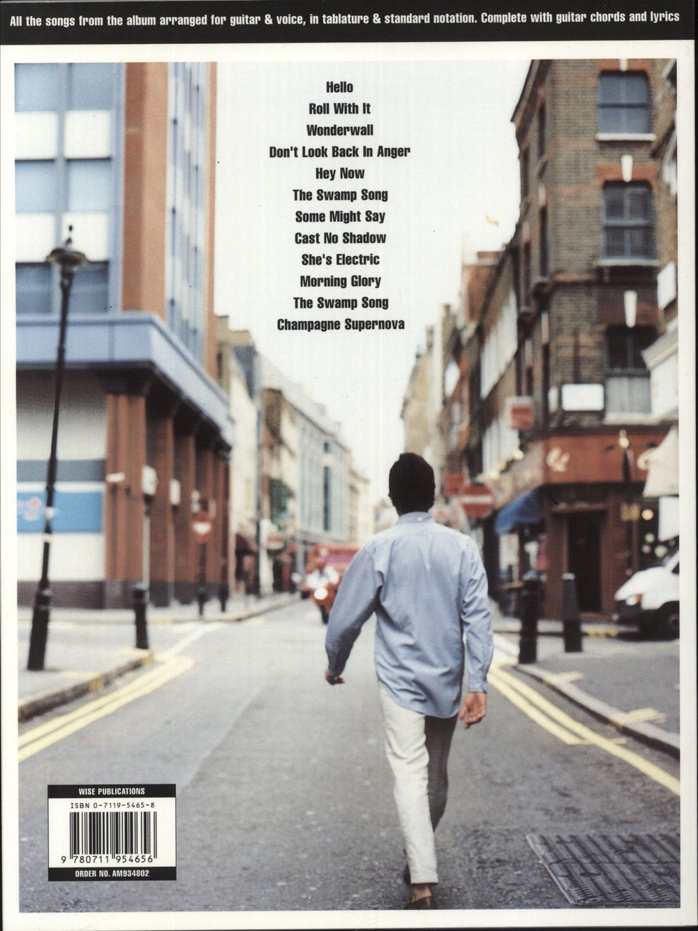 Oasis [What's The Story] Morning Glory? Songbook UK sheet music