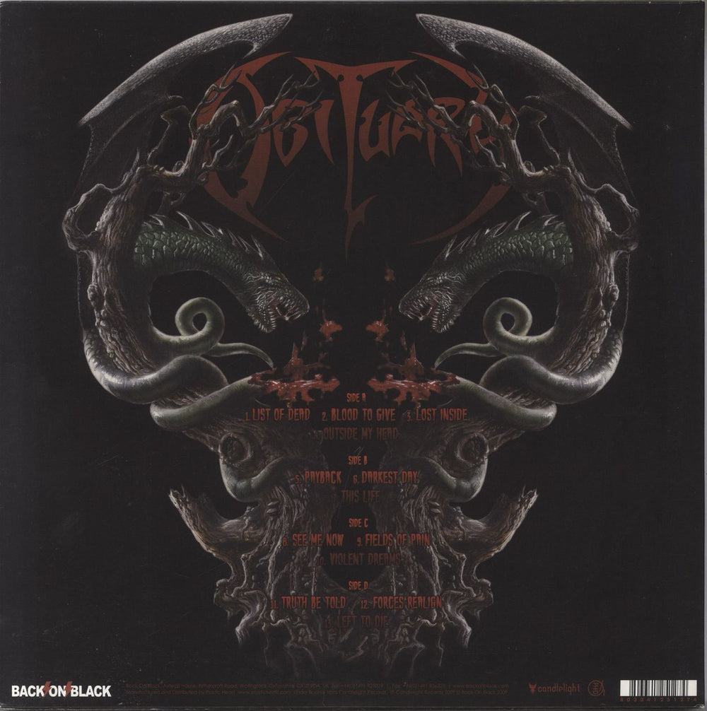 Obituary Darkest Day - Clear Vinyl UK 2-LP vinyl record set (Double LP Album) 803341251274