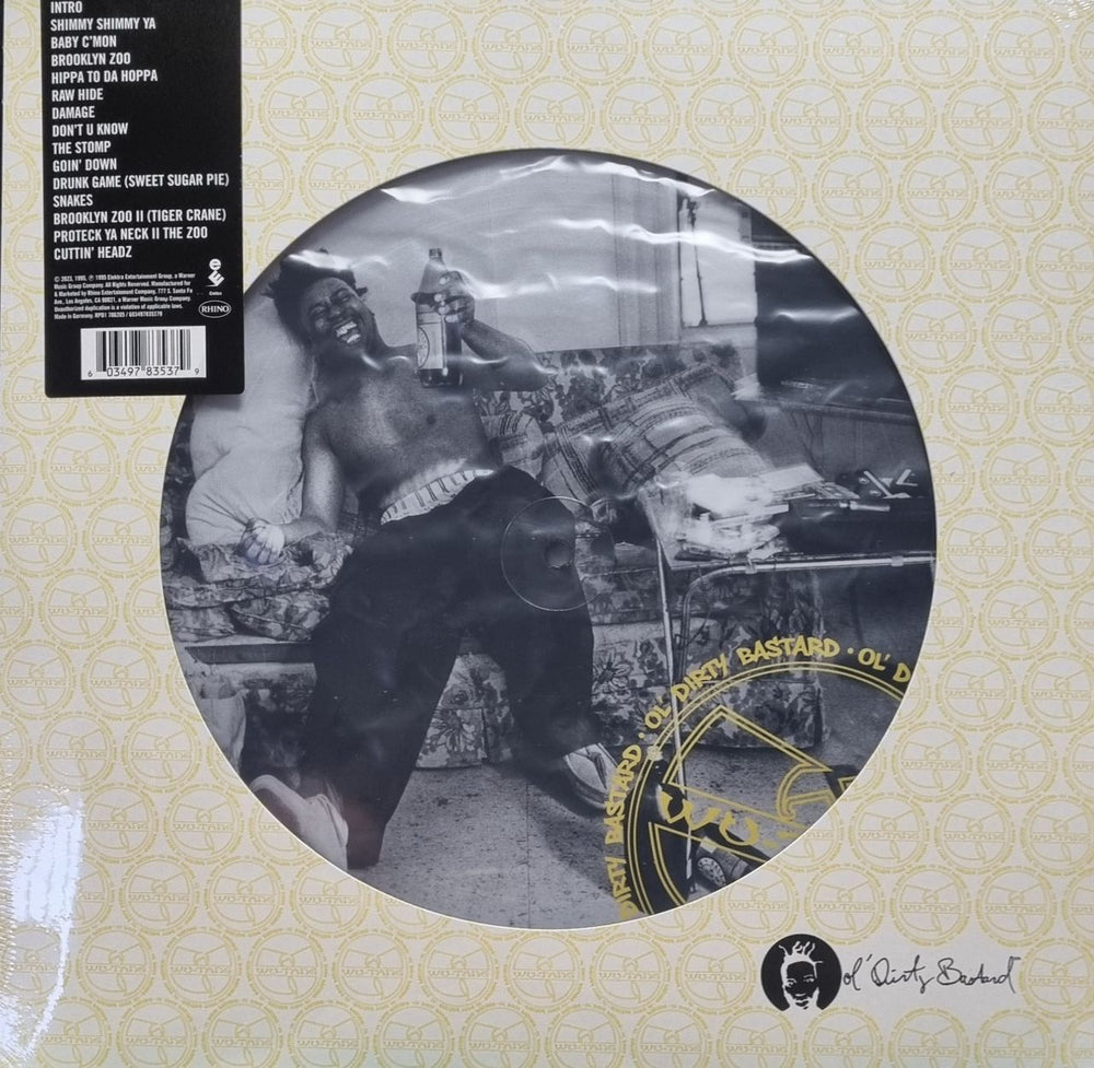 Ol Dirty Bastard Return To The 36 Chambers: The Dirty Version - RSD 2023 - Sealed UK picture disc LP (vinyl picture disc album) 603497835379