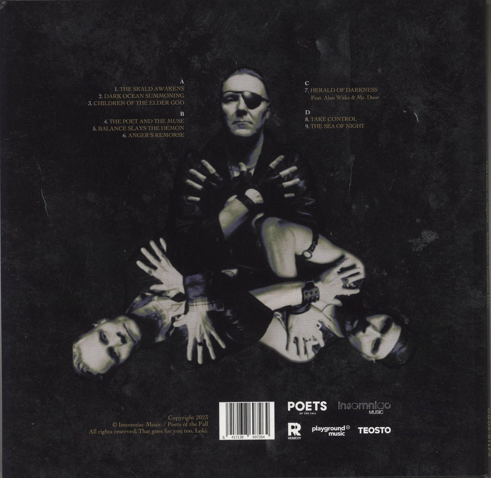 Old Gods Of Asgard Rebirth (Greatest Hits) - Gold Marbled Vinyl UK vinyl LP album (LP record) 6417138697264