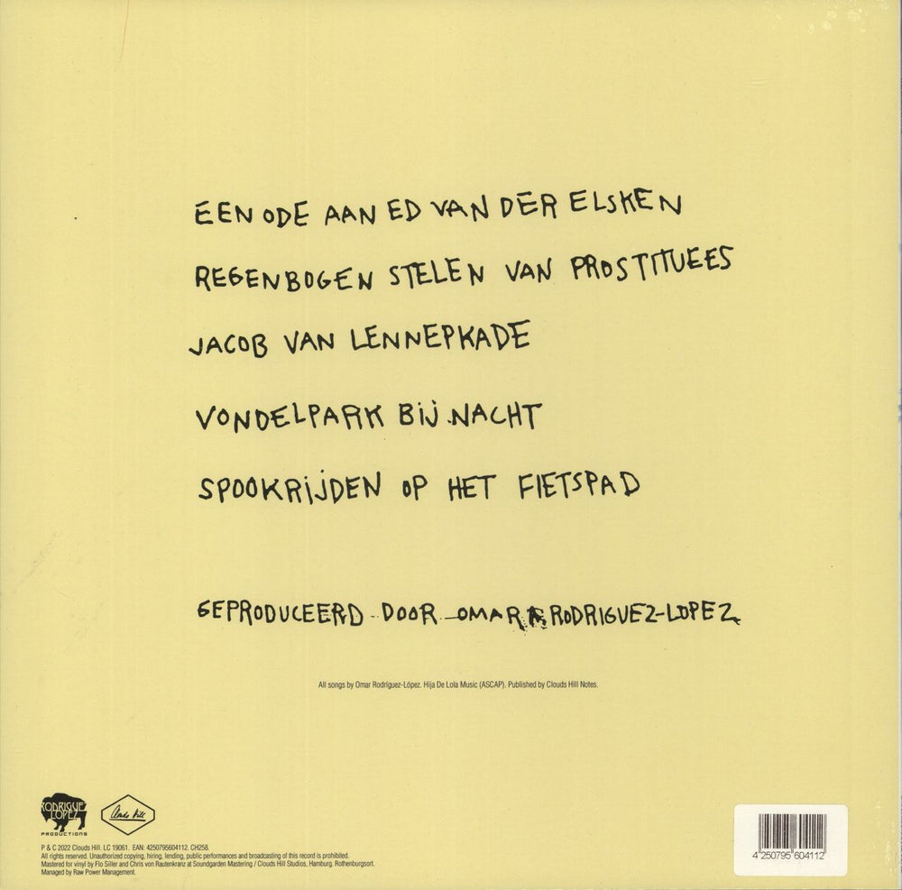 Omar Rodriguez-Lopez Omar Rodriguez - Clouds Hill Edition - Recycled Vinyl - Sealed UK vinyl LP album (LP record) 4250795604112