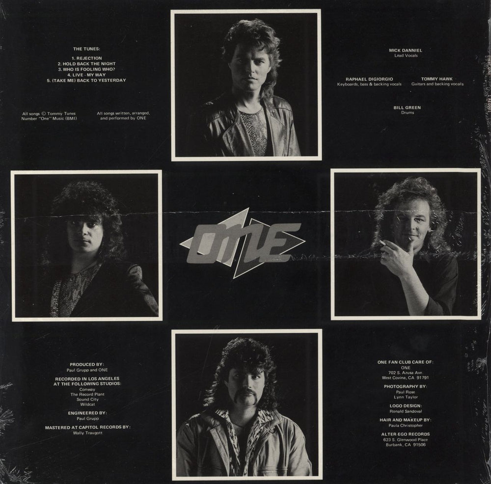 One [AOR] First One US 12" vinyl single (12 inch record / Maxi-single)