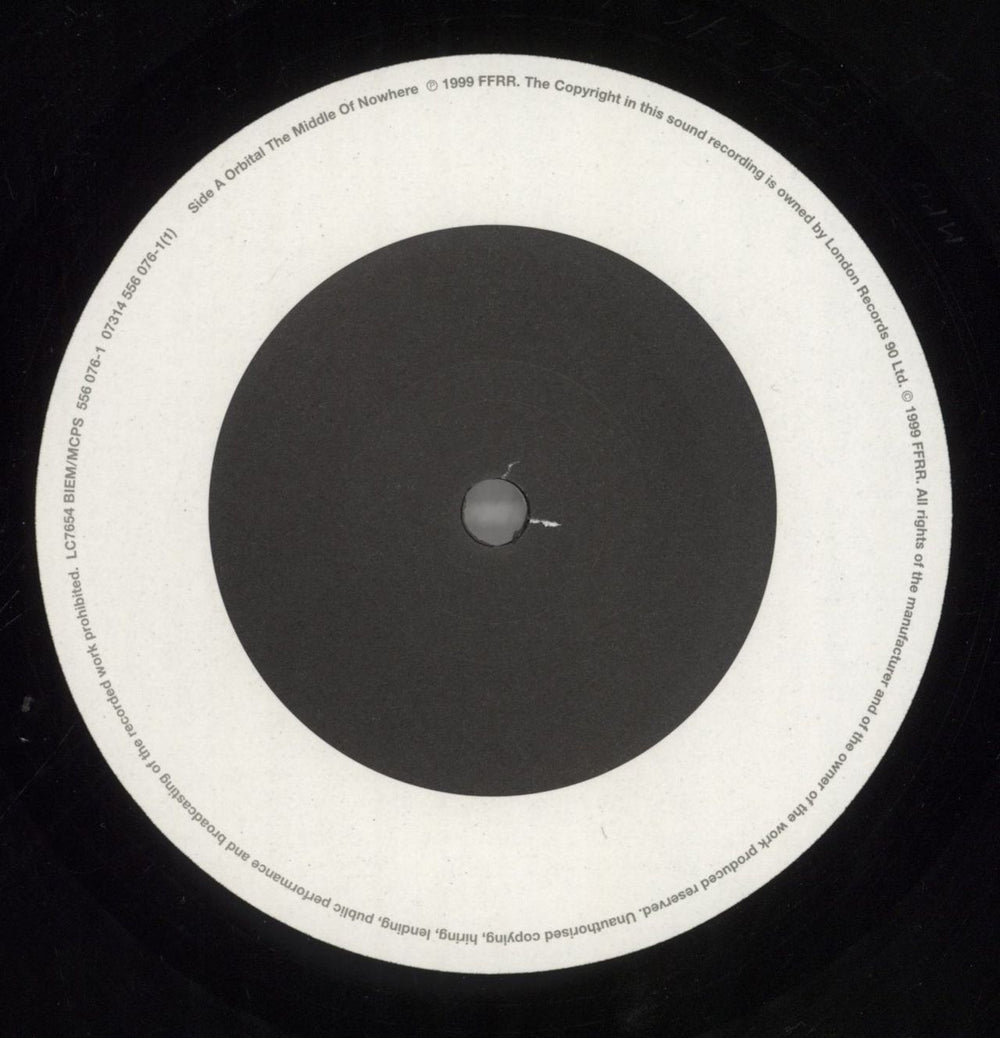 Orbital The Middle Of Nowhere UK 2-LP vinyl record set (Double LP Album) ORT2LTH630181