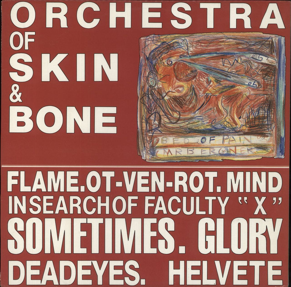 Orchestra Of Skin & Bone Orchestra Of Skin & Bone Australian vinyl LP album (LP record) MRLP003