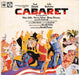 Original Cast Recording Cabaret UK vinyl LP album (LP record) 70039