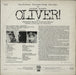 Original Cast Recording Oliver! UK vinyl LP album (LP record)