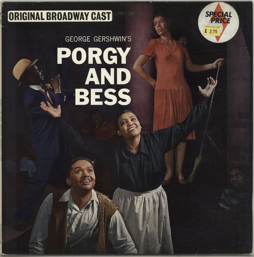Original Cast Recording Porgy And Bess UK vinyl LP album (LP record) MCL1662