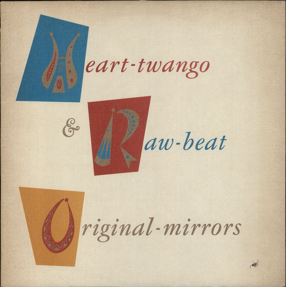 Original Mirrors Heart, Twango And Rawbeat UK vinyl LP album (LP record) 6359046