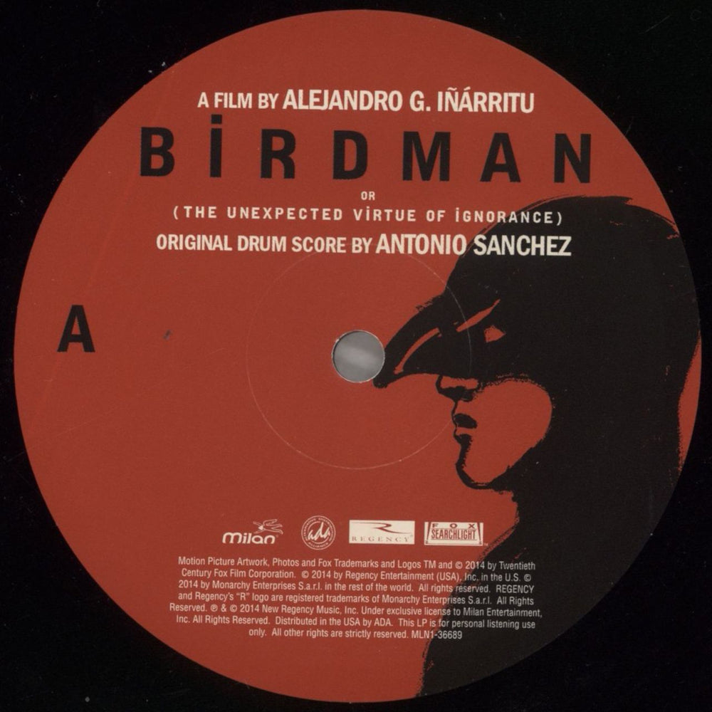 Original Soundtrack Birdman Or [The Unexpected Virtue Of Ignorance] - 180g US 2-LP vinyl record set (Double LP Album) OST2LBI858097