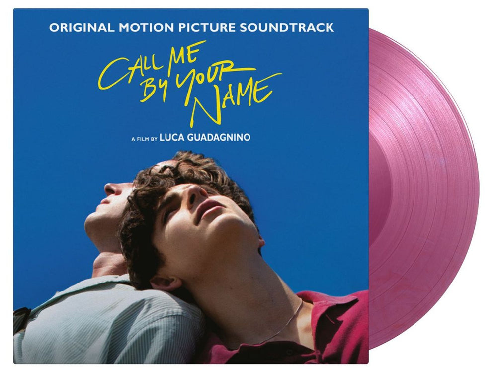 Original Soundtrack Call Me By Your Name - Velvet Purple Marbled Vinyl - Rainbow Laminated Sleeve UK 2-LP vinyl record set (Double LP Album) Audiophile