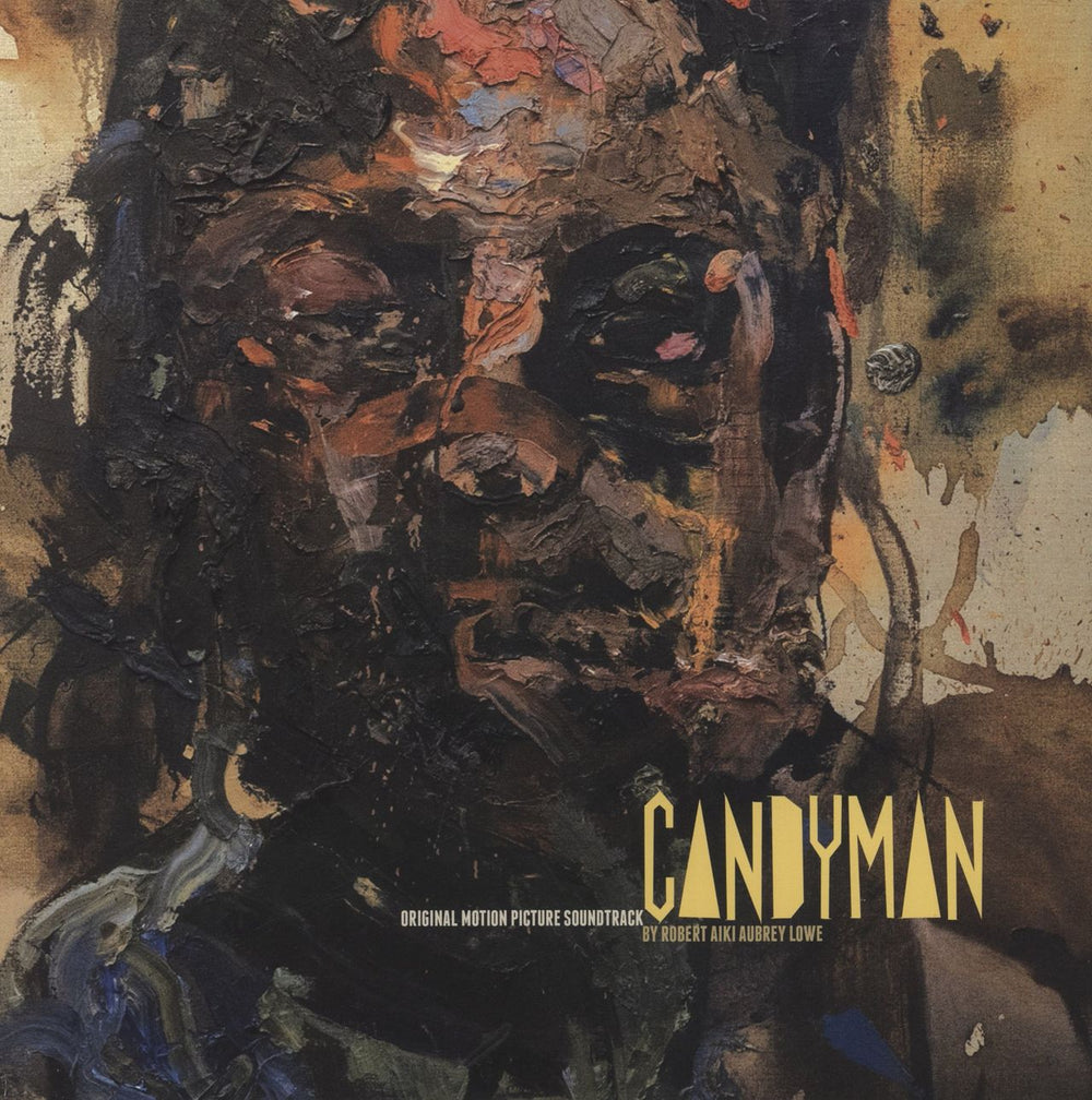 Original Soundtrack Candyman - Brown, Red and Yellow Paint Splatter Vinyl US 2-LP vinyl record set (Double LP Album) WW142