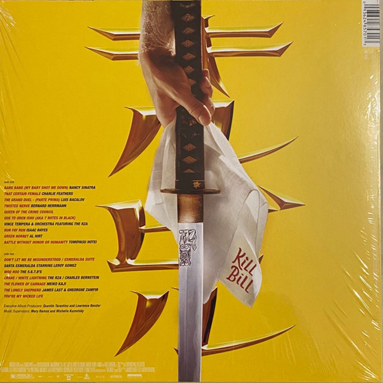Original Soundtrack Kill Bill Vol. 1 - Sealed UK Vinyl LP