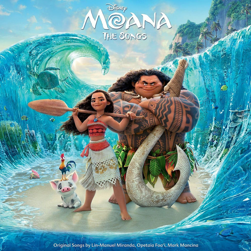 Original Soundtrack Moana The Songs - Black Vinyl - Sealed UK