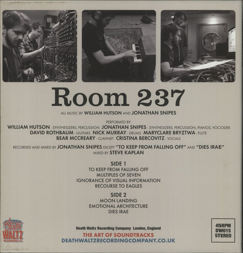 Original Soundtrack Room 237 - Orange & Red Split Vinyl + CD UK vinyl LP album (LP record)