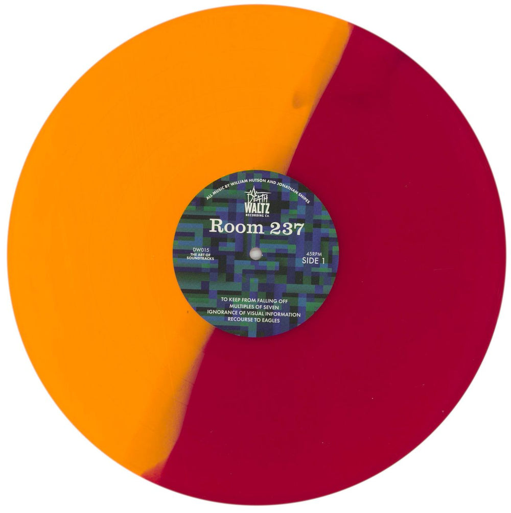 Original Soundtrack Room 237 - Orange & Red Split Vinyl + CD UK vinyl LP album (LP record) OSTLPRO858267