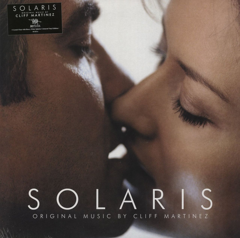 Original Soundtrack Solaris: Original Motion Picture Score - Clear with White Splatter Vinyl - 140g - Sealed UK vinyl LP album (LP record) INV128LPCOL