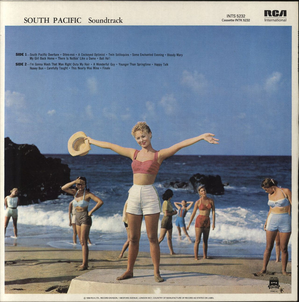Original Soundtrack South Pacific UK vinyl LP album (LP record)