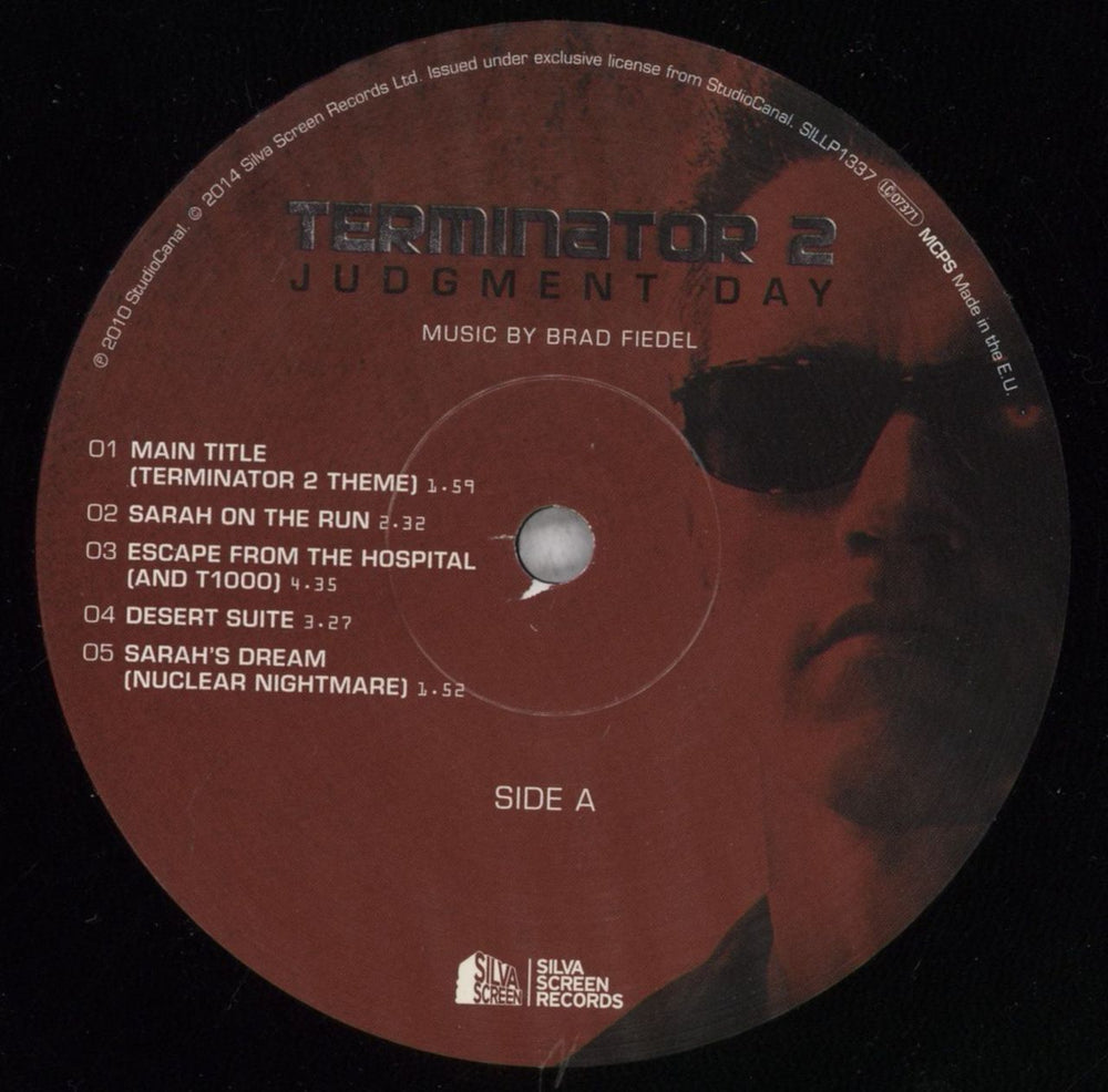 Original Soundtrack Terminator 2: Judgement Day - 180gram UK 2-LP vinyl record set (Double LP Album) OST2LTE840752