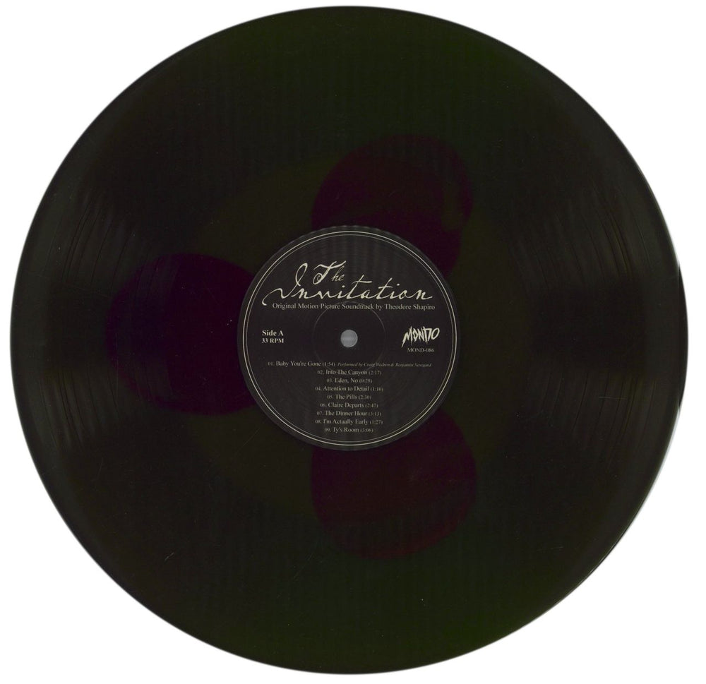 Original Soundtrack The Invitation - Green & Red Vinyl US vinyl LP album (LP record) OSTLPTH857927