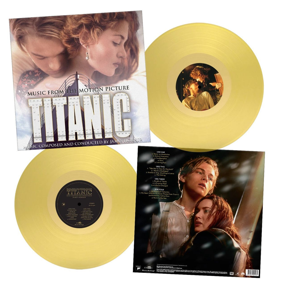 Original Soundtrack Titanic - Translucent Yellow Vinyl 180 Gram