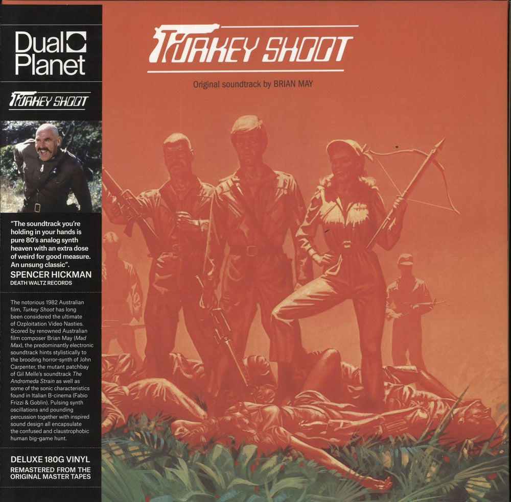 Original Soundtrack Turkey Shoot - 180g - Yellow Vinyl Australian vinyl LP album (LP record) DUAL010LP